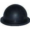 Halve rubber bal drukknopgarnituur