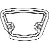 Afdichtingsprofiel reservoir-pot