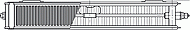 Bovenbekleding paneelradiator