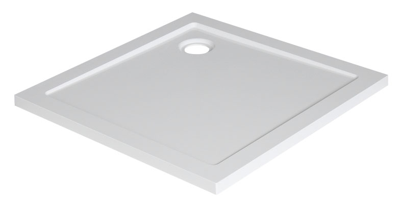 Italy Sanitair luxe douchebak SMC vierkant 900x900x40 wit Italy Sanitair luxe douchebak SMC vierkant 900x900x40 wit