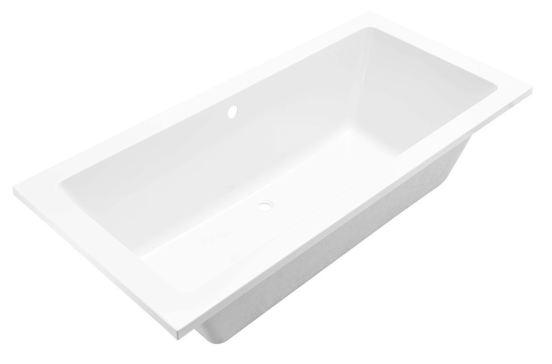 Italy Sanitair Santino SQ inbouw ligbad 190x90cm wit