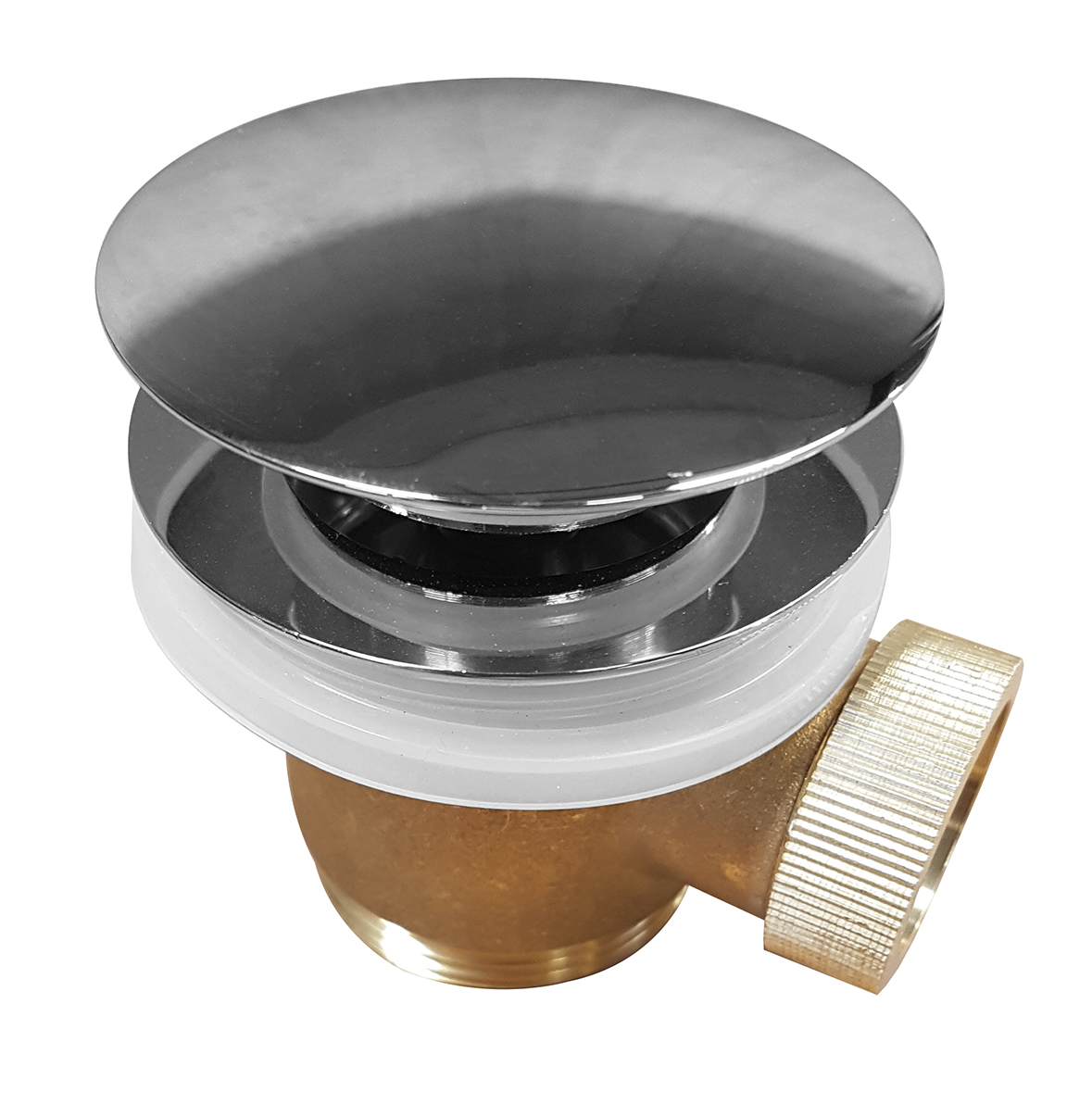 Italy Sanitair Losse clickwaste 11/2 compleet tbv vrijstaande baden chroom