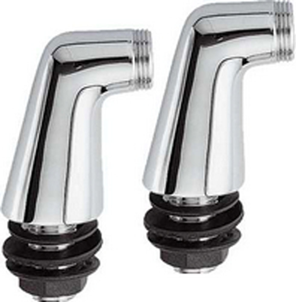 Italy Sanitair Set chroom staande badrandkoppelingen 12x34