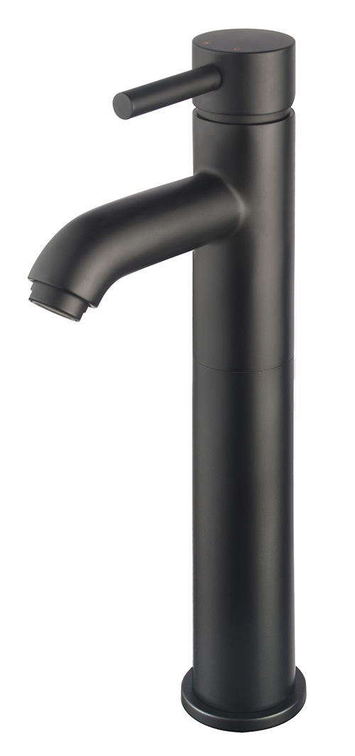 Italy Sanitair Cadans wastafelmengkraan hoog matzwart 29.2105