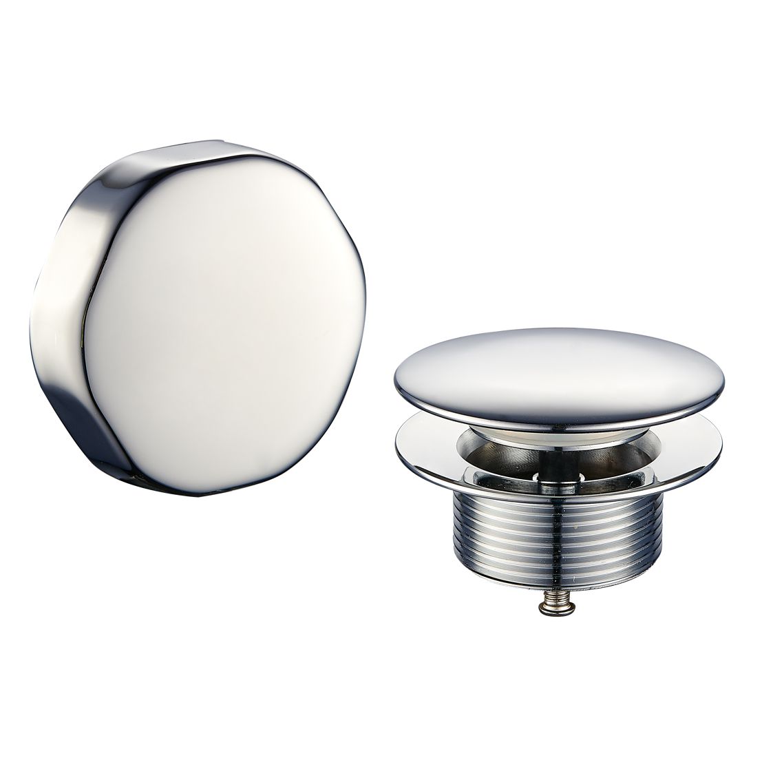 Italy Sanitair Doblar afbouwdeel badafvoer met overloop chroom