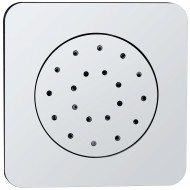 Italy Sanitair inbouw verstelbare zijdouche vierkant 135x135 ABS chr