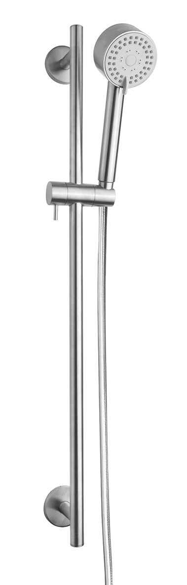 Italy Sanitair Cadans luxe glijstangset compleet chroom