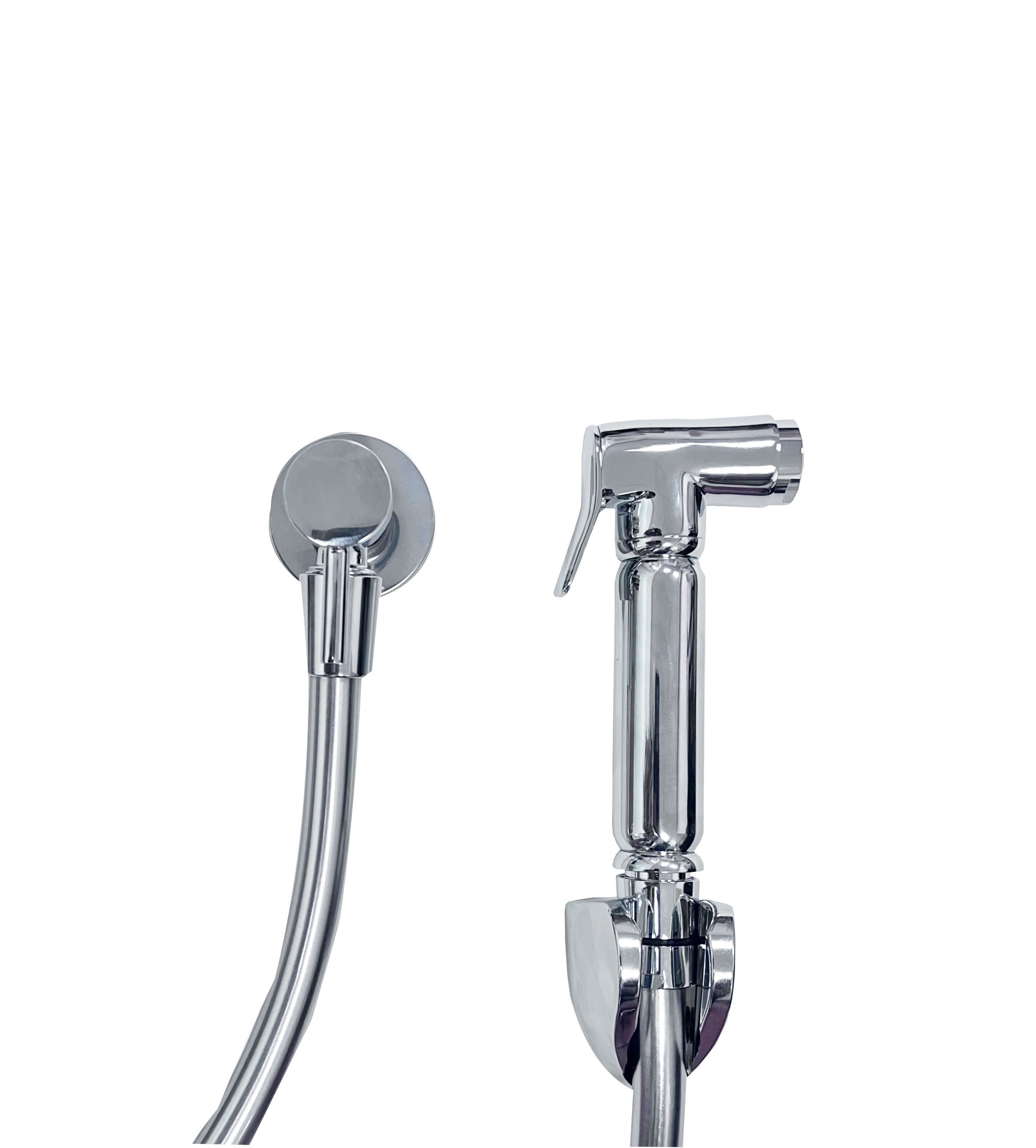 Italy Sanitair complete set knijp handdouche+slang+hoekstopkraan