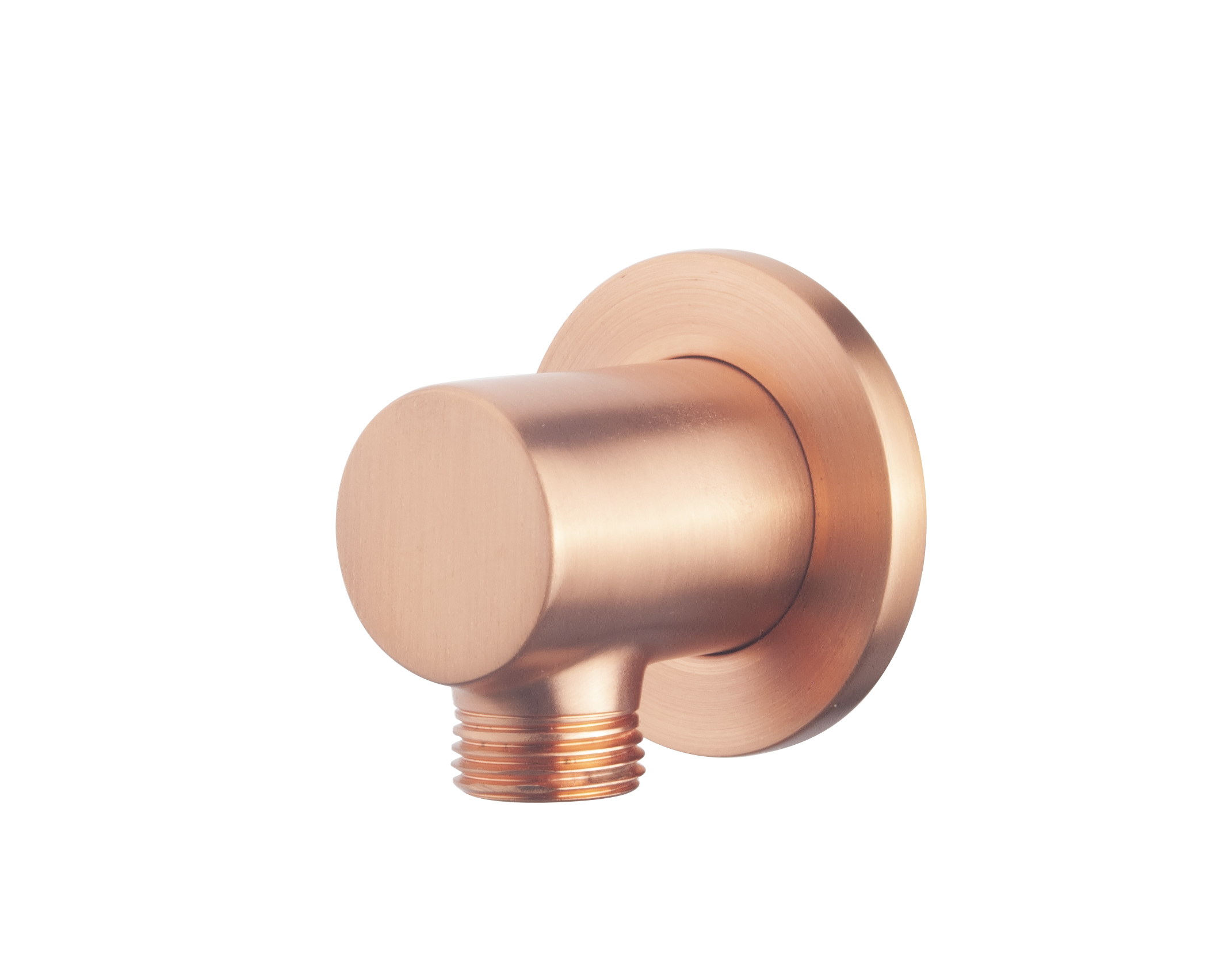 Italy Sanitair UniMatch wandaansluitbocht rond 12 geborsteld koper