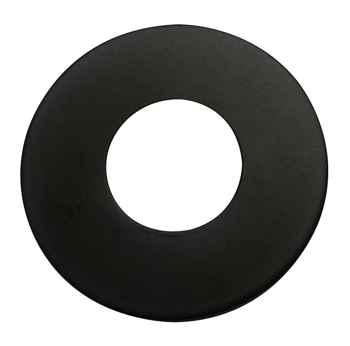 Italy Sanitair Metro rozet voor fonteinkraan met muurbevestiging mat zwart