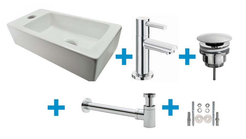 Italy Sanitair one Pack MiniRhea links compleet wit