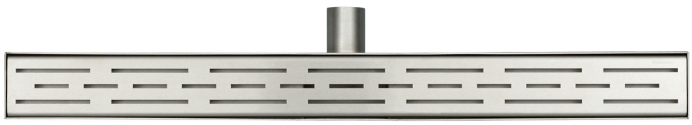 Italy Sanitair RVS 3e GENdouchegoot 40mm +RVS sifon +filter 80x7