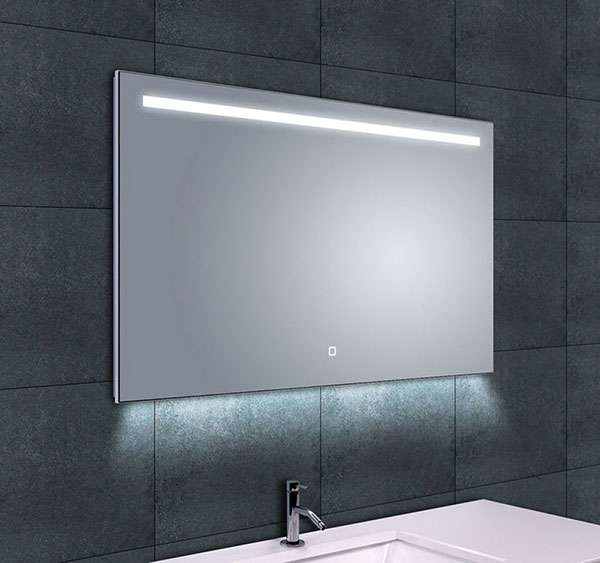 Italy Sanitair Ambi One dimbare Led condensvrije spiegel 1000x600