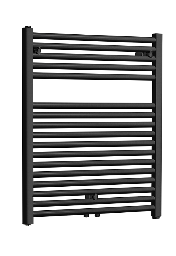 Italy Sanitair Elara sierradiator 76,6 x 60,0 cm mat zwart