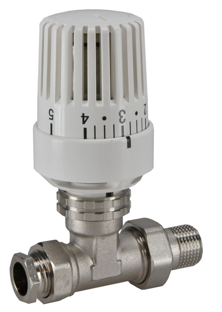 Italy Sanitair thermostatische radiatorventiel 12x15mm recht