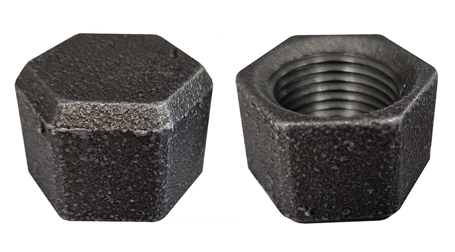 Italy Sanitair 300 Malleable Dop 38 zwart