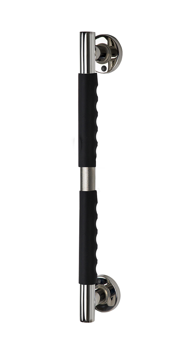 Italy Sanitair Ridder Ken badgreep met softgrip 60 cm chroomzwart