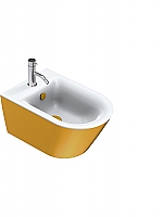 Catalano Zero 55 bidet wit/goud 1BS55NRBO