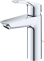 Grohe Eurosmart M-size wastafelmengkraan met kettinghouder chroom 2339430E Grohe Eurosmart M-size wastafelmengkraan met kettinghouder chroom 2339430E