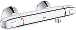 Grohe Grohtherm 1000 douchethermostaat hoh 150 mm met S-koppelingen, CoolTouch chroom 34814003 Grohe Grohtherm 1000 douchethermostaat hoh 150 mm met S-koppelingen, CoolTouch chroom 34814003