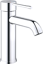 Grohe Essence wastafelkraan S-size m. gladde body chroom 24172001