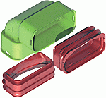 Ubbink Bocht ovaal luchtkanaal Air Excellent 0188577