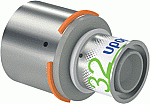 Uponor Fitting met 2 aansluitingen 1039943