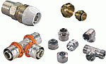Uponor Fitting met 2 aansluitingen S-Press 1032895