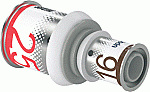 Uponor Fitting met 2 aansluitingen S-Press PLUS 1039938