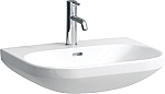 Laufen Lua wastafel 60 cm met kraangat en overloop wit H8110830001041
