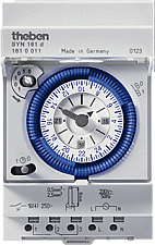 Theben Analoge schakelklok vr paneelbouw SYN 1610011