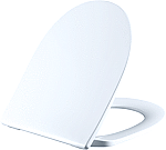 Pressalit Basic Line-300 closetzitting met deksel universeel scharnier D74 wit 1100000D7499913