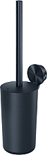 Geesa Closetborstelgarnituur Opal Brushed metal black 91721109