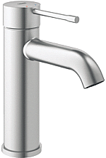 Grohe Essence wastafelkraan S-size m. gladde body supersteel 24172DC1
