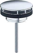 Hansgrohe afvoerplug voor wastafel 5/4" chroom 50001000 