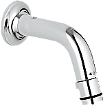 Grohe Universal toiletkraan wandmodel uitloop 10cm chroom 20205000