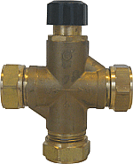 Duco Mix mengventiel 22C 22mm 3 x knel 135102201