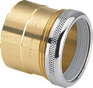 Viega aansluitkoppeling 1.1/4" x 35 mm messing verchroomd model 5972.152 113681