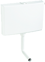 Wisa 500 laaghangend reservoir 500 wit 8050422670 8050422620