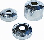 De Beer Kraanrozet 1/2x25mm ms chroom 342250001