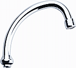 Grohe Atlanta-2 hoge draaibare uitloop m. straalregelaar 3/4"x140mm chroom 13071000
