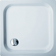 Bette douchebak plaatstaal dikwandig vierkant 90x90x6.5cm wit 5920000