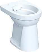 Geberit 300 Comfort 93 verhoogd staand closet vlakspoel AO +6 afvoer verticaal 501983001