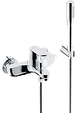 Grohe Eurosmart Cosmopolitan badkraan met badgarnituur chroom 32832000