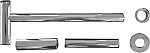Duravit Divers designsifon m. muurbuis chroom 0050361000 