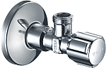 Schell Hoekregelkraan COMFORT z.klemschroefkoppeling 1/2x3/8 chroom 052120699