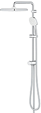 Grohe Tempesta 250 Cube douchesysteem met omstelling 620mm 8,0L/min chroom 26977001