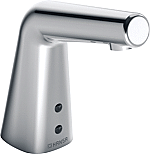 Hansa Hansadesigno elektronische wastafelkraan m. infrarood batterij 6V m. uitloop 10cm chroom 51932201