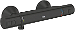 Grohe QuickFix douchethermostaat matte black 345942430
