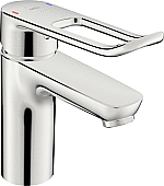 Hansa Hansacare wastafelkraan vaste uitloop sprong 114 mm met beugelgreep 46022286